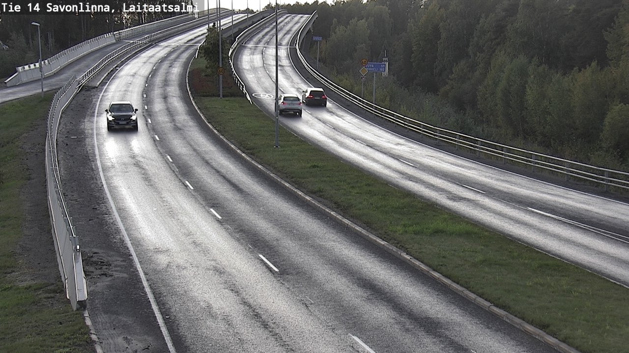 Kelikamerat Kuva Tie 14 Savonlinna, Laitaatsalmi, Savonlinna, Etelä-Savo