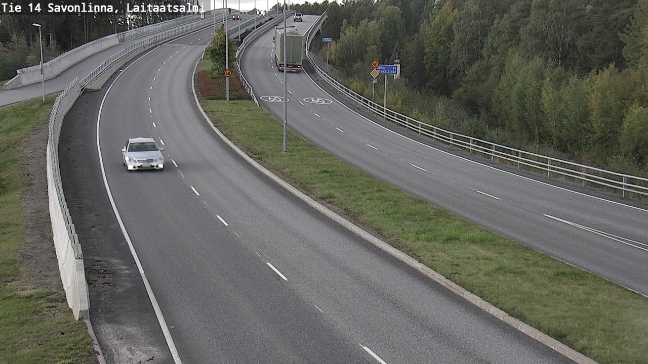 Kelikamerat Kuva Tie 14 Savonlinna, Laitaatsalmi, Savonlinna, Etelä-Savo