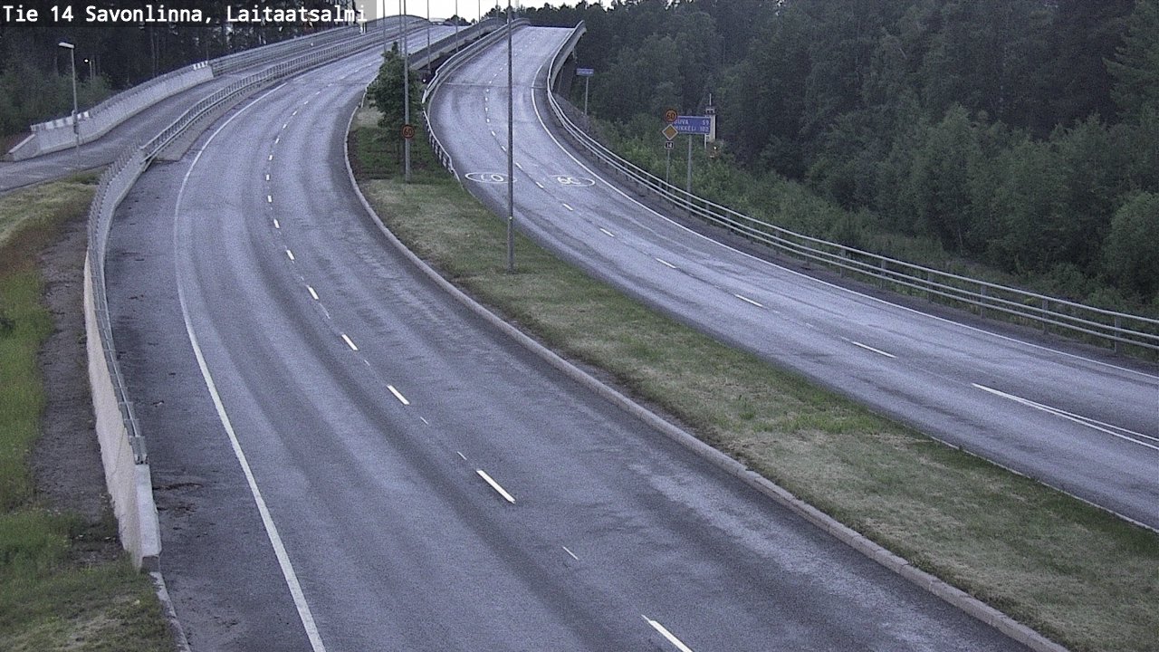 Kelikamerat Kuva Tie 14 Savonlinna, Laitaatsalmi, Savonlinna, Etelä-Savo