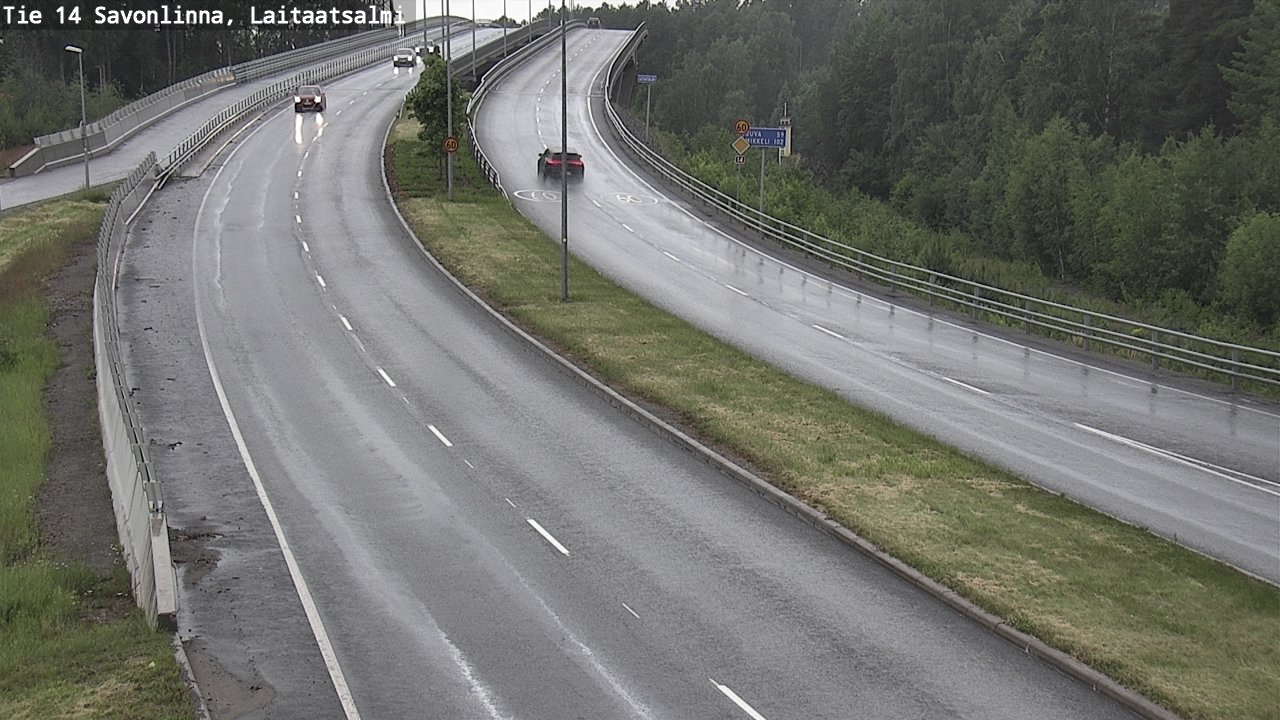Kelikamerat Kuva Tie 14 Savonlinna, Laitaatsalmi, Savonlinna, Etelä-Savo