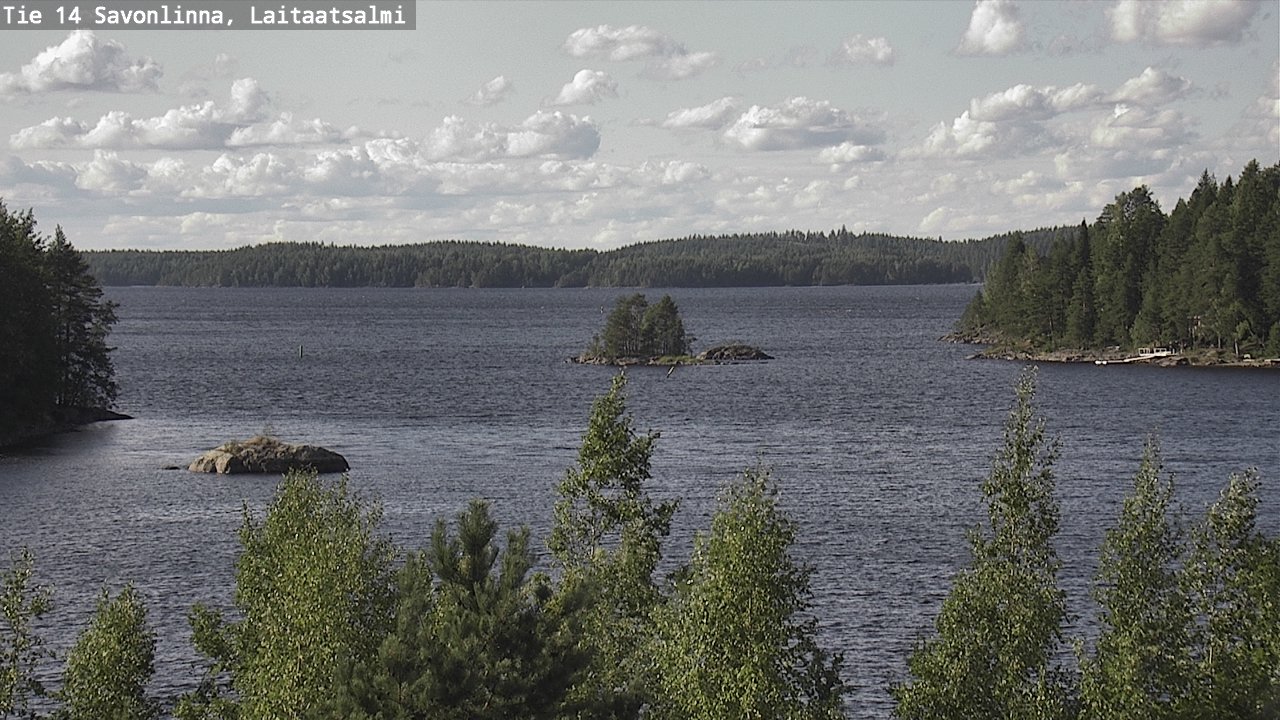 Kelikamerat Kuva Tie 14 Savonlinna, Laitaatsalmi, Savonlinna, Etelä-Savo