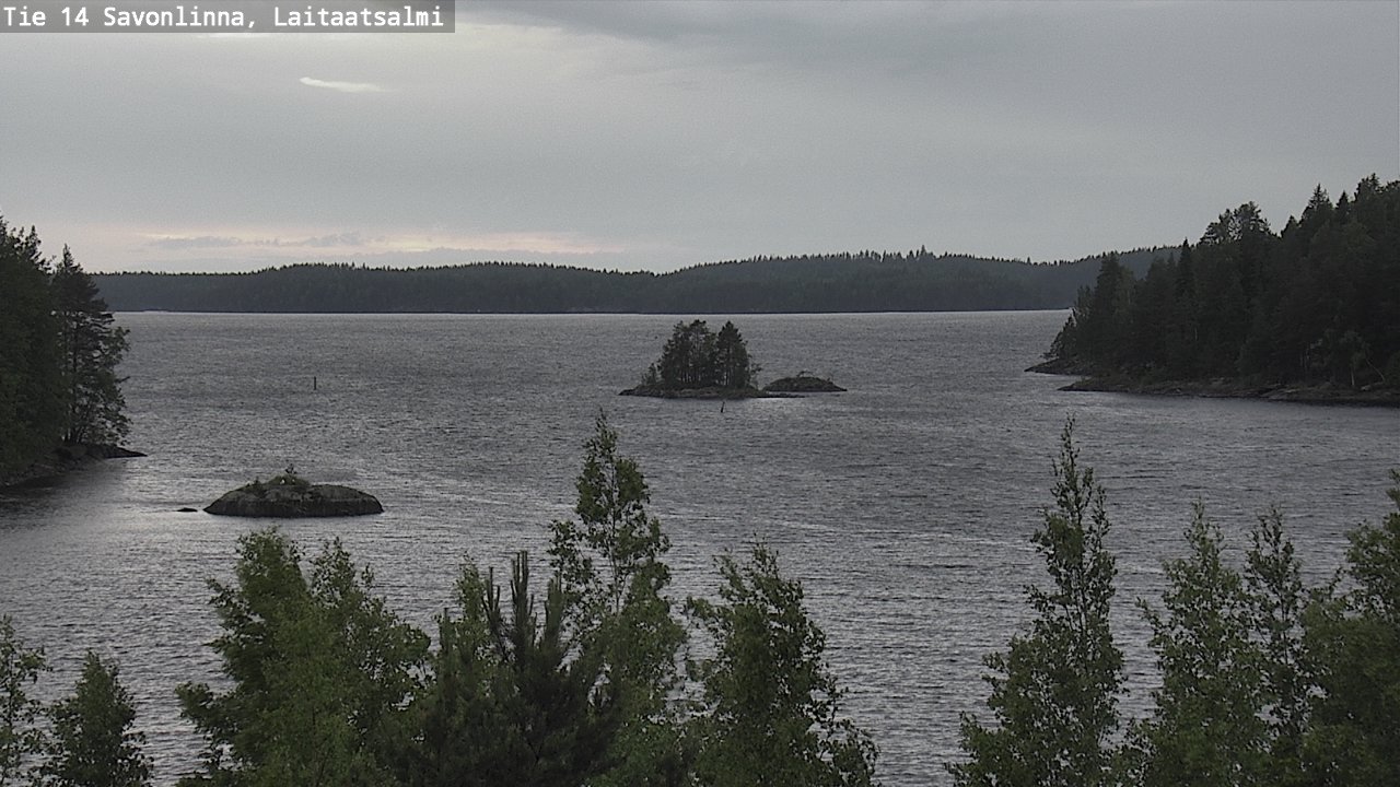 Kelikamerat Kuva Tie 14 Savonlinna, Laitaatsalmi, Savonlinna, Etelä-Savo
