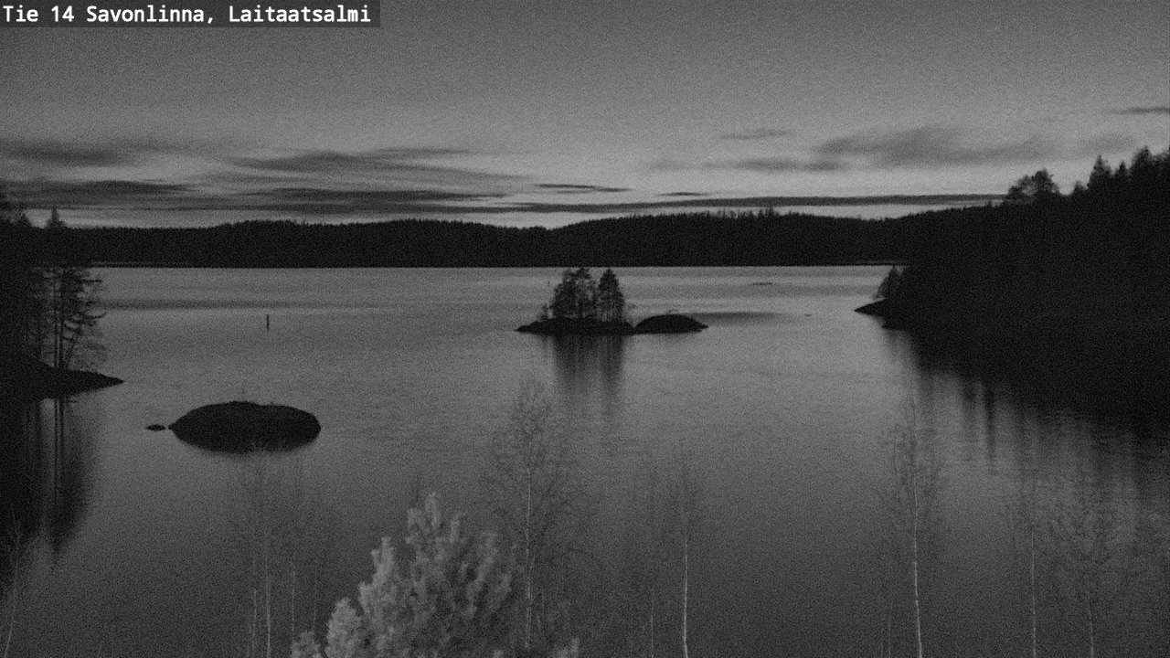 Weather Camera Image Väg 14 Nyslott, Laitaatsalmi, Savonlinna, Etelä-Savo