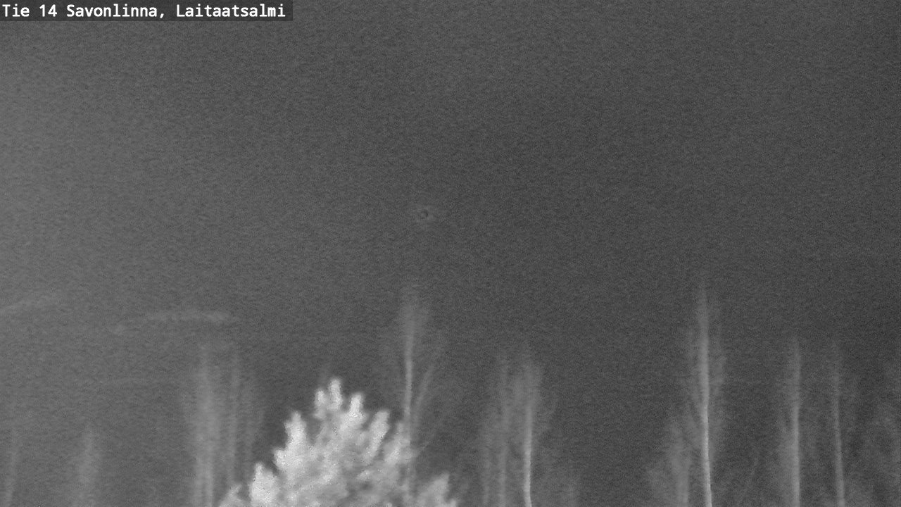 Weather Camera Image Väg 14 Nyslott, Laitaatsalmi, Savonlinna, Etelä-Savo
