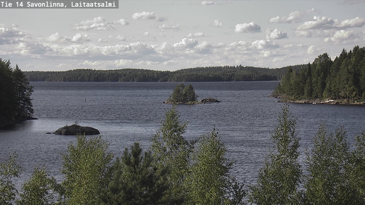 Kelikamerat Kuva Tie 14 Savonlinna, Laitaatsalmi, Savonlinna, Etelä-Savo