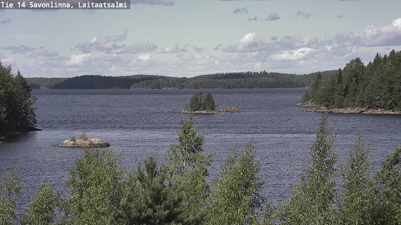Kelikamerat Kuva Tie 14 Savonlinna, Laitaatsalmi, Savonlinna, Etelä-Savo