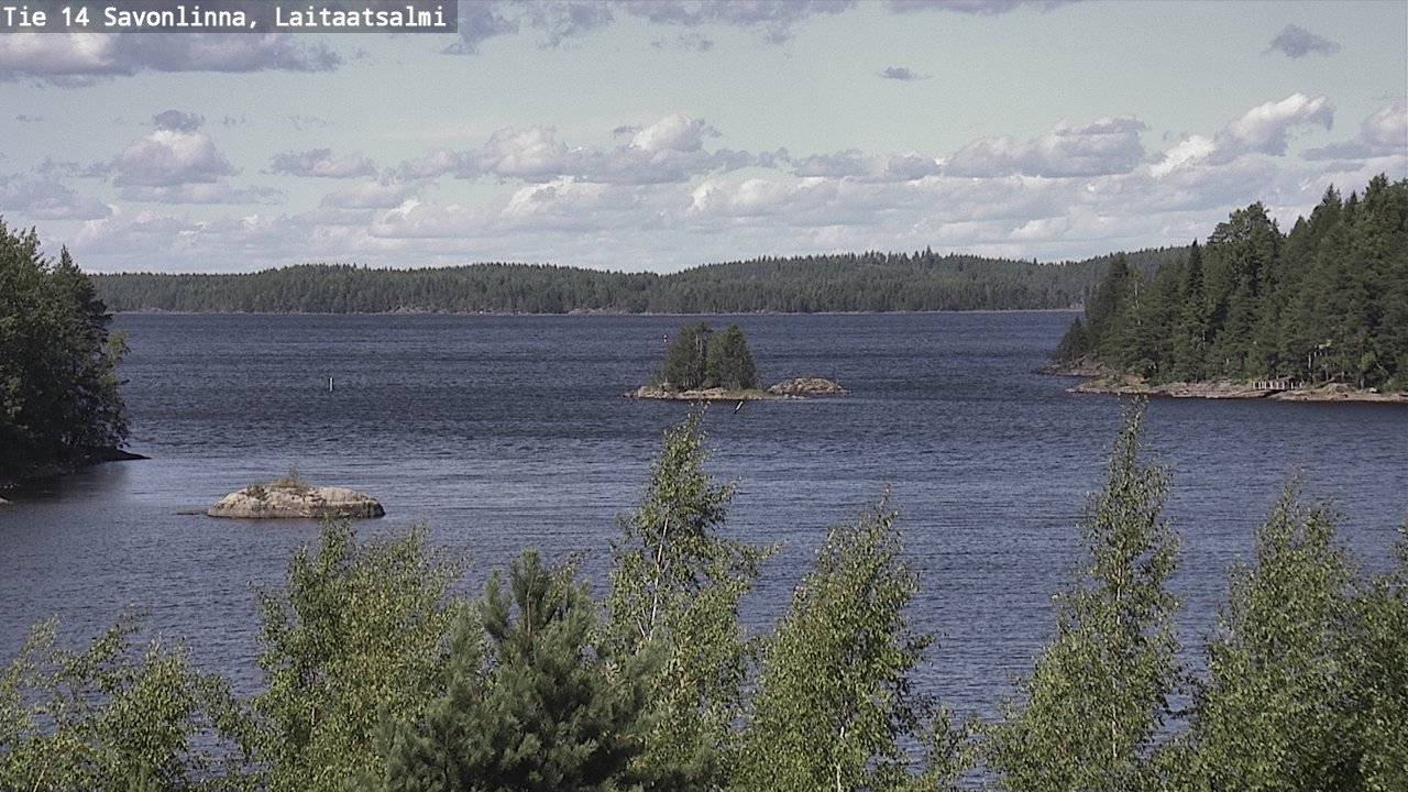 Kelikamerat Kuva Tie 14 Savonlinna, Laitaatsalmi, Savonlinna, Etelä-Savo