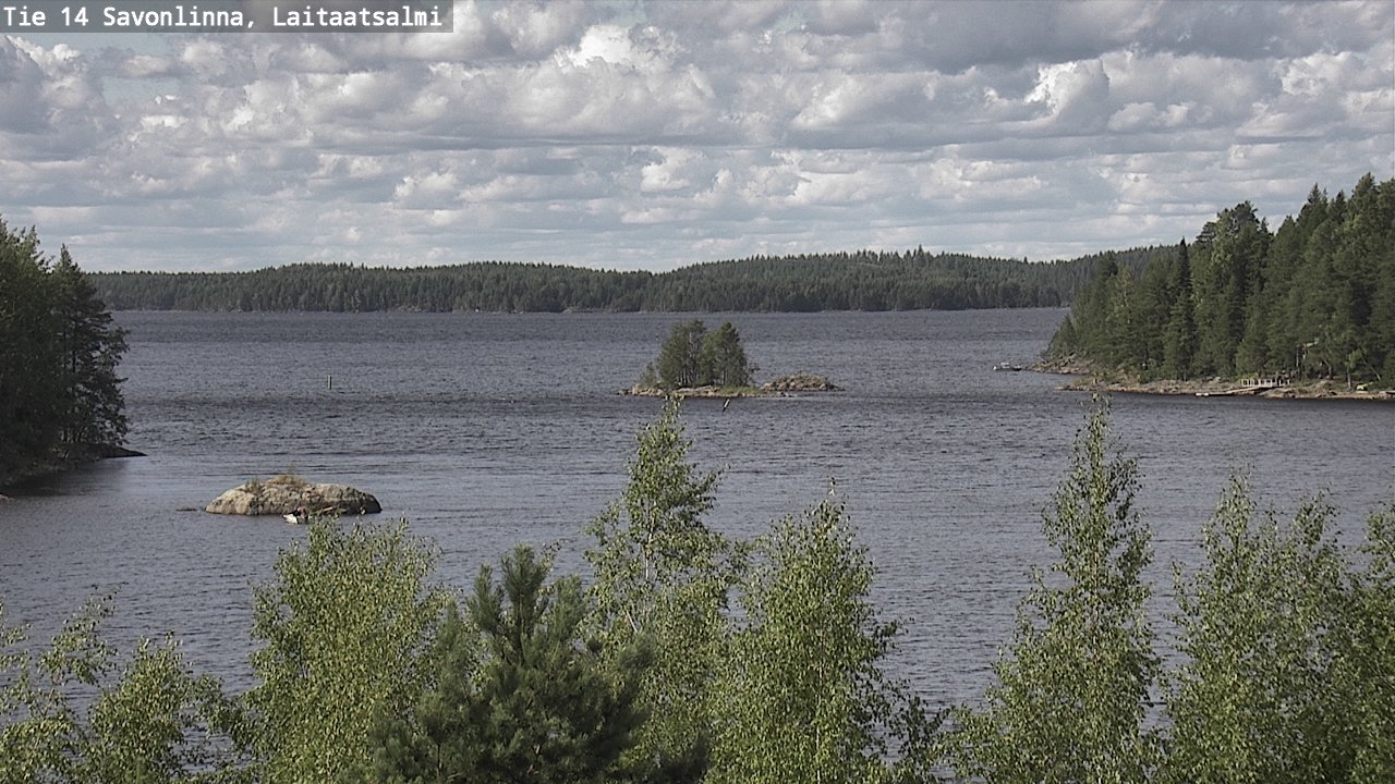 Kelikamerat Kuva Tie 14 Savonlinna, Laitaatsalmi, Savonlinna, Etelä-Savo