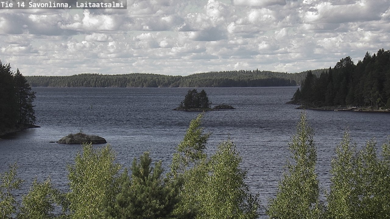 Kelikamerat Kuva Tie 14 Savonlinna, Laitaatsalmi, Savonlinna, Etelä-Savo