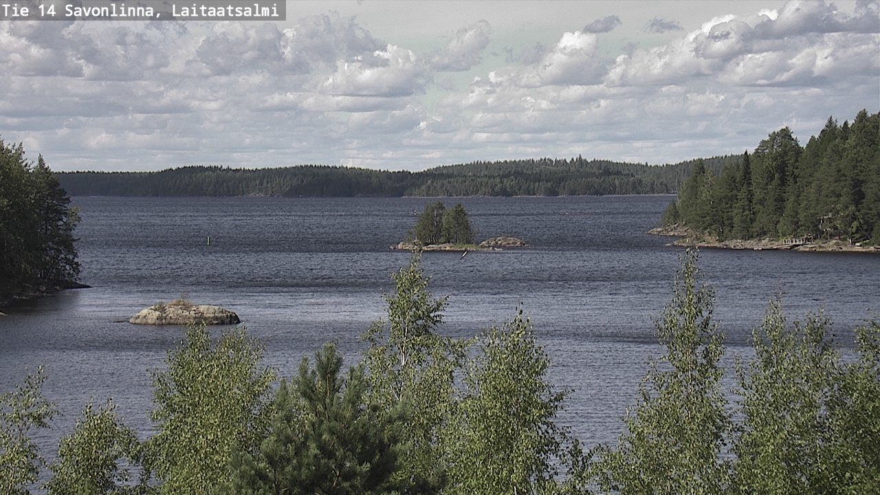 Kelikamerat Kuva Tie 14 Savonlinna, Laitaatsalmi, Savonlinna, Etelä-Savo