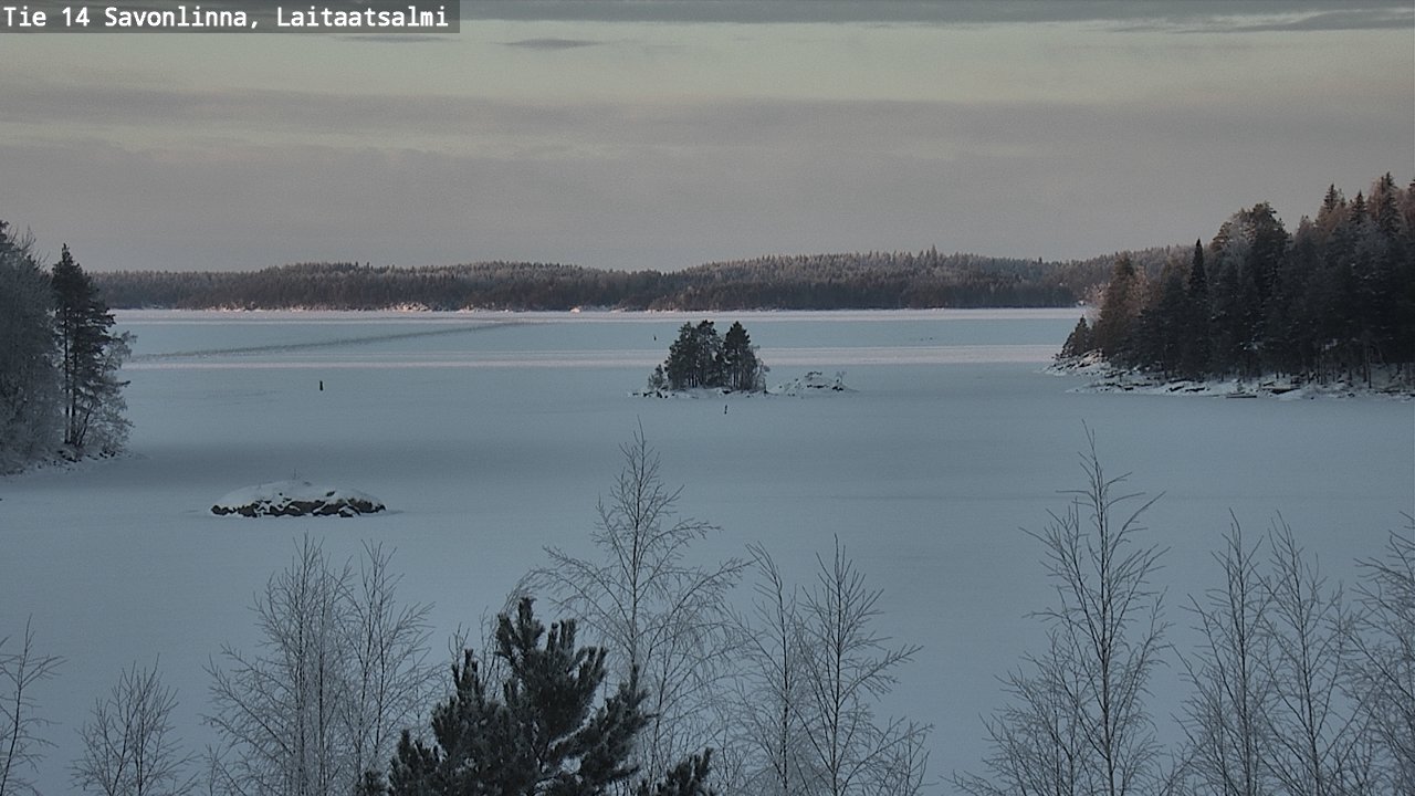 Kelikamerat Kuva Tie 14 Savonlinna, Laitaatsalmi, Savonlinna, Etelä-Savo