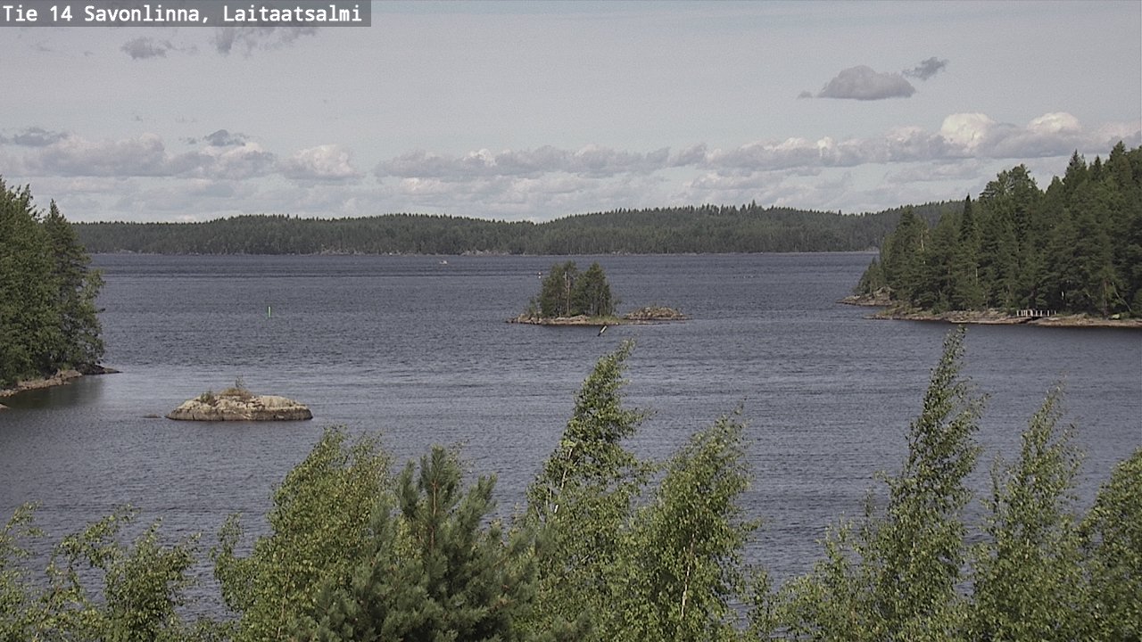 Kelikamerat Kuva Tie 14 Savonlinna, Laitaatsalmi, Savonlinna, Etelä-Savo