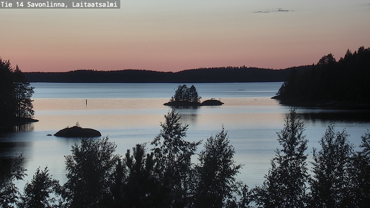 Kelikamerat Kuva Tie 14 Savonlinna, Laitaatsalmi, Savonlinna, Etelä-Savo