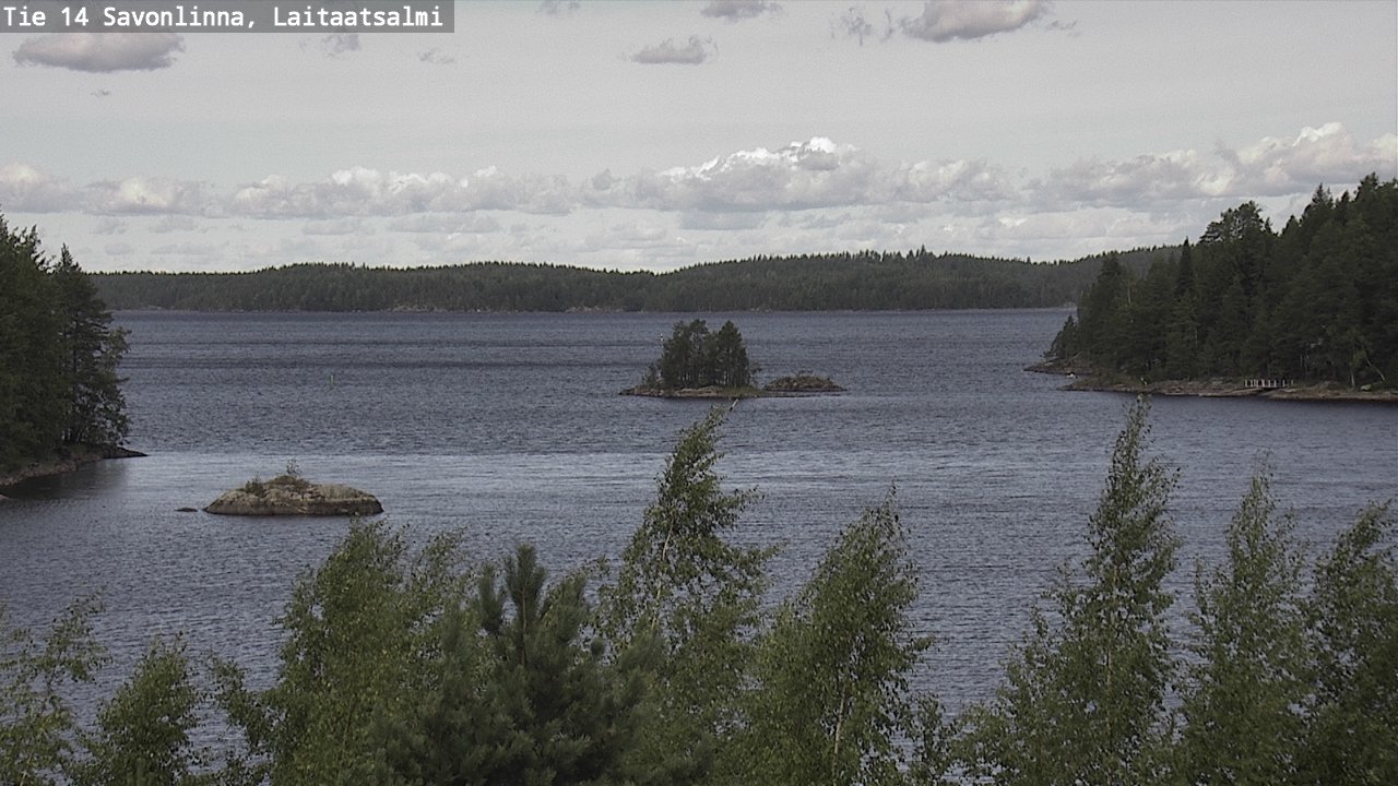 Kelikamerat Kuva Tie 14 Savonlinna, Laitaatsalmi, Savonlinna, Etelä-Savo