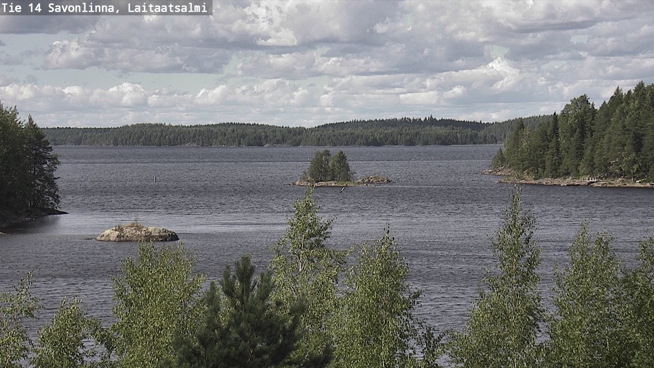 Kelikamerat Kuva Tie 14 Savonlinna, Laitaatsalmi, Savonlinna, Etelä-Savo