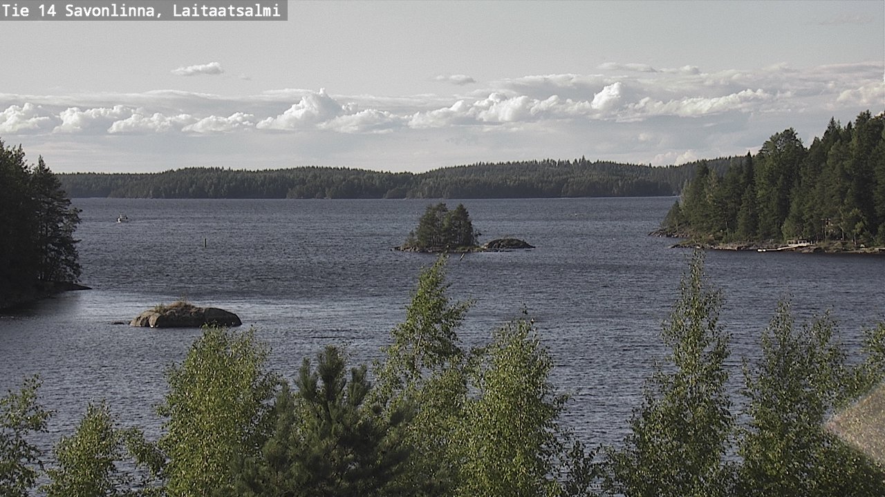 Kelikamerat Kuva Tie 14 Savonlinna, Laitaatsalmi, Savonlinna, Etelä-Savo