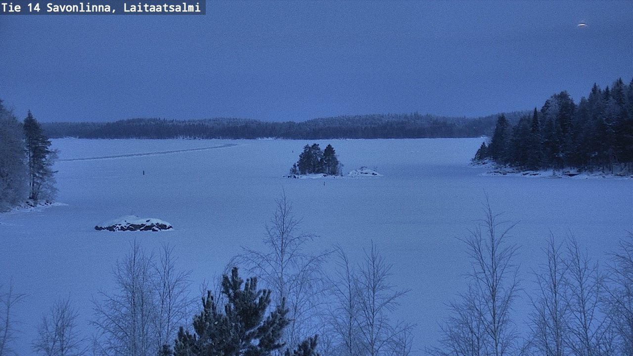 Kelikamerat Kuva Tie 14 Savonlinna, Laitaatsalmi, Savonlinna, Etelä-Savo