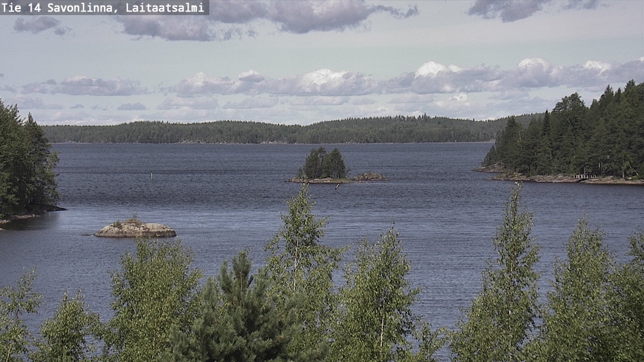 Kelikamerat Kuva Tie 14 Savonlinna, Laitaatsalmi, Savonlinna, Etelä-Savo
