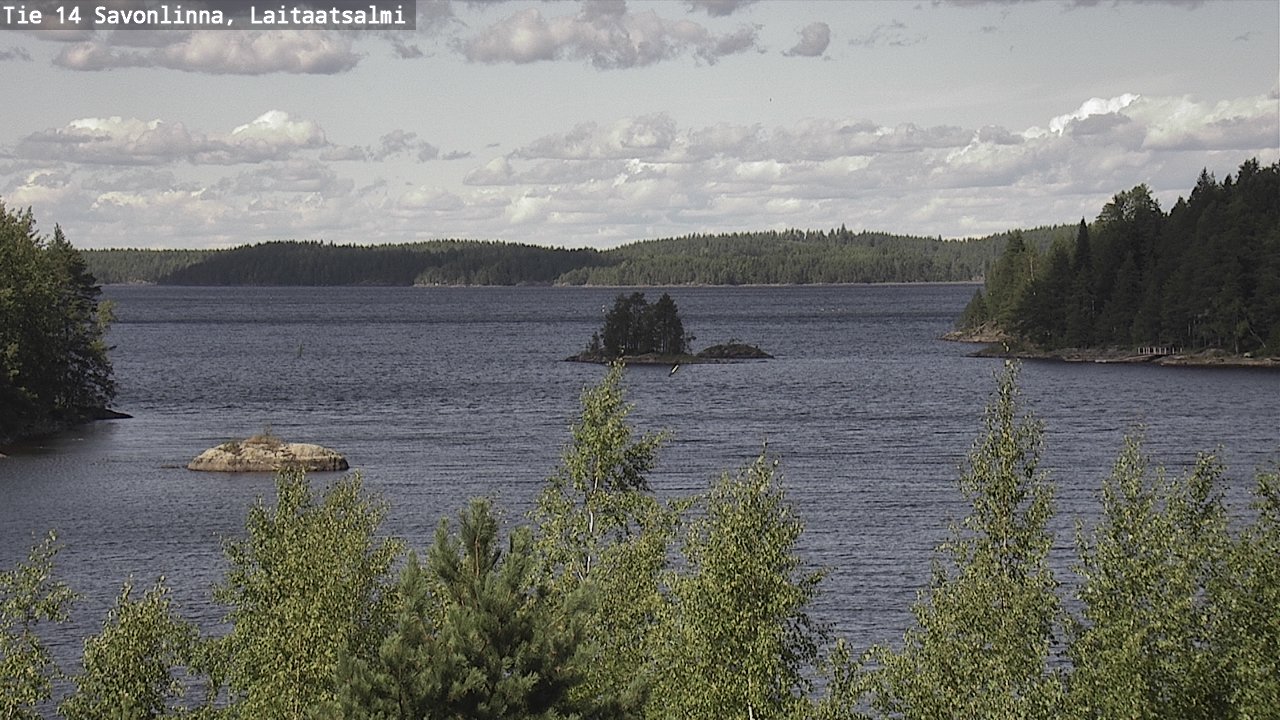 Kelikamerat Kuva Tie 14 Savonlinna, Laitaatsalmi, Savonlinna, Etelä-Savo