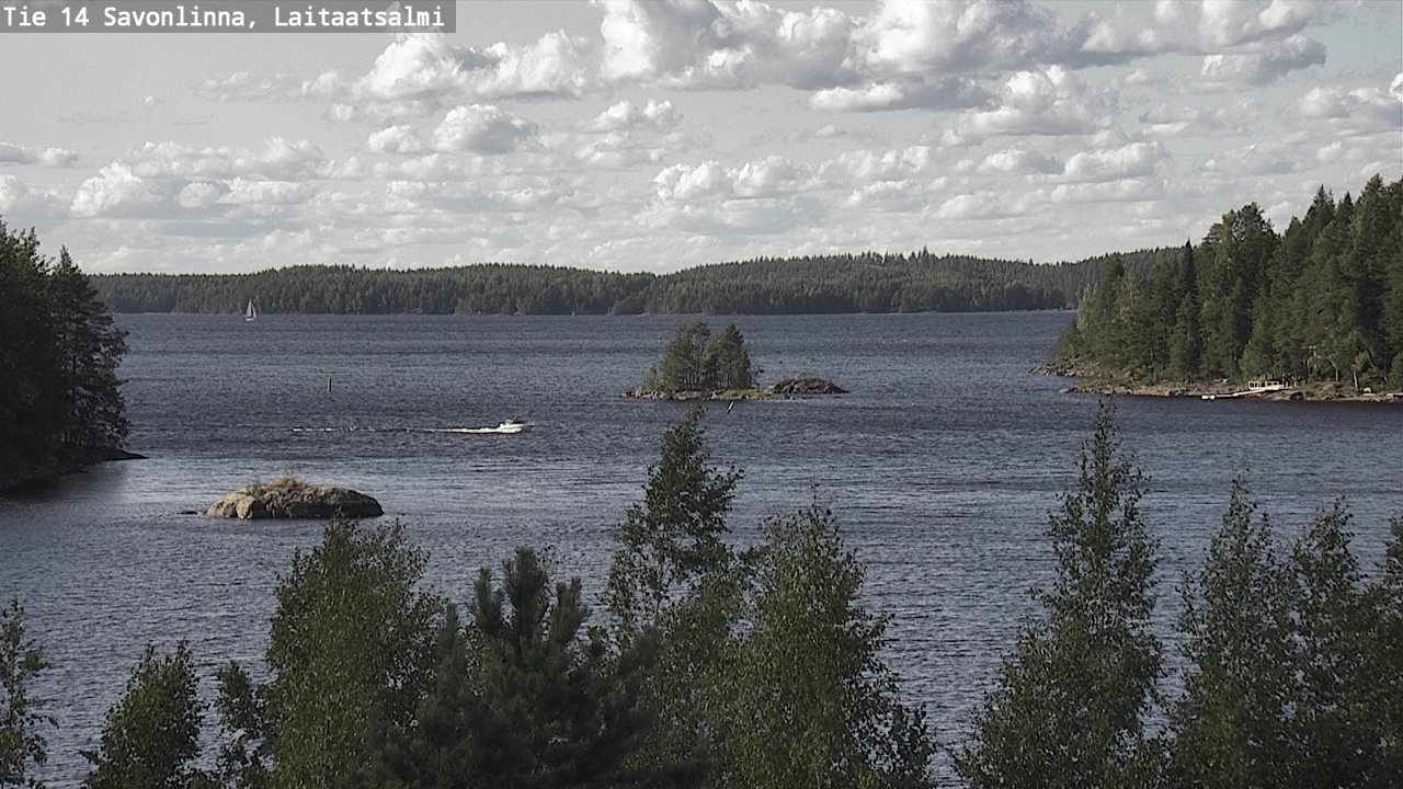Kelikamerat Kuva Tie 14 Savonlinna, Laitaatsalmi, Savonlinna, Etelä-Savo