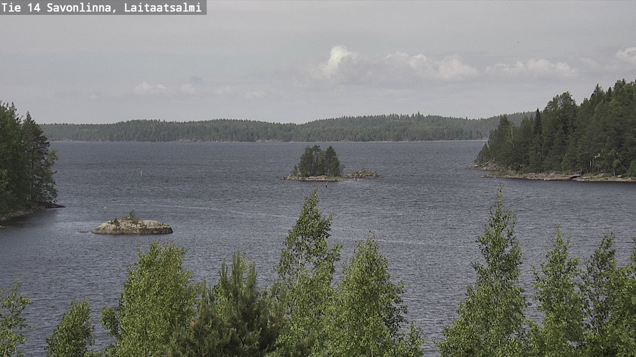 Kelikamerat Kuva Tie 14 Savonlinna, Laitaatsalmi, Savonlinna, Etelä-Savo