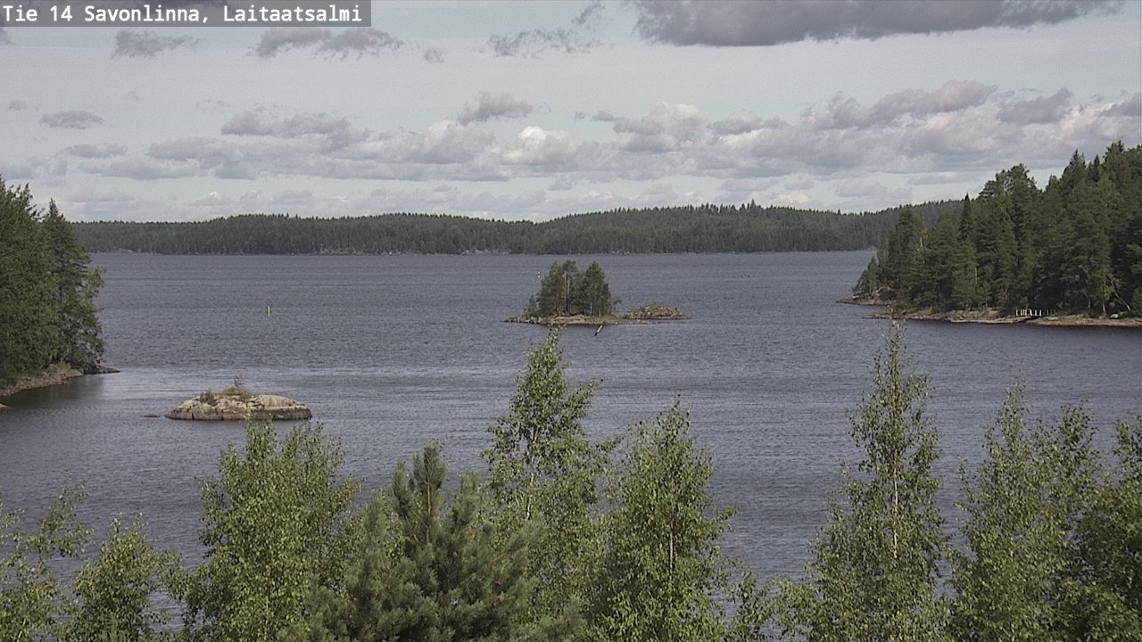 Kelikamerat Kuva Tie 14 Savonlinna, Laitaatsalmi, Savonlinna, Etelä-Savo