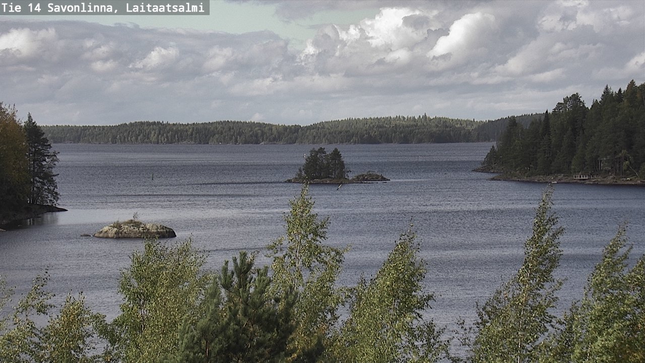 Kelikamerat Kuva Tie 14 Savonlinna, Laitaatsalmi, Savonlinna, Etelä-Savo