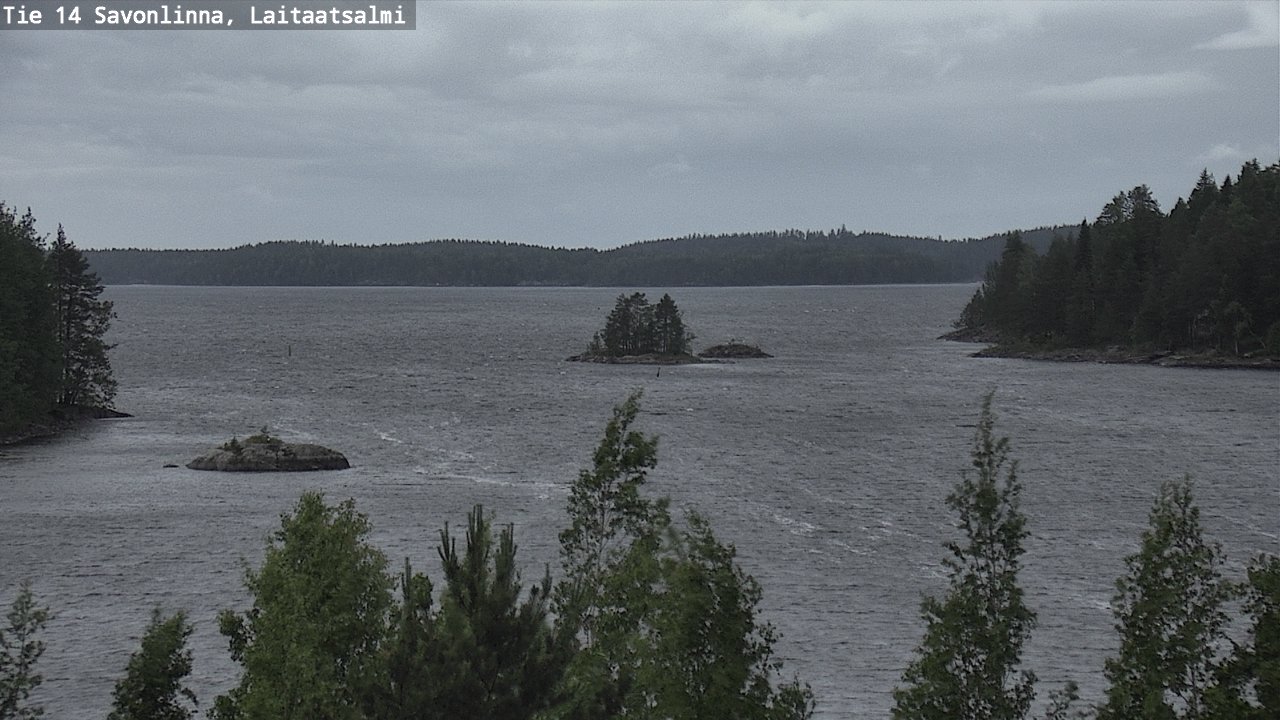 Kelikamerat Kuva Tie 14 Savonlinna, Laitaatsalmi, Savonlinna, Etelä-Savo