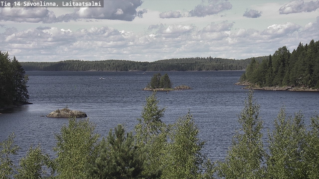 Kelikamerat Kuva Tie 14 Savonlinna, Laitaatsalmi, Savonlinna, Etelä-Savo