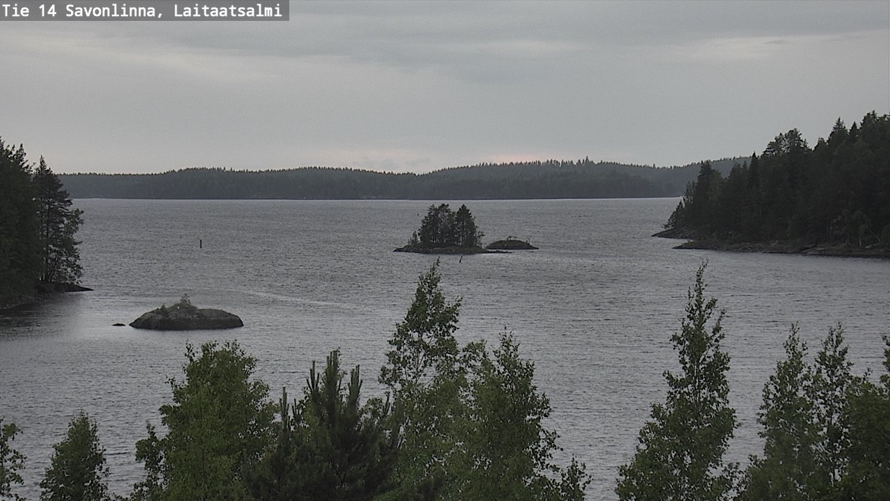 Kelikamerat Kuva Tie 14 Savonlinna, Laitaatsalmi, Savonlinna, Etelä-Savo