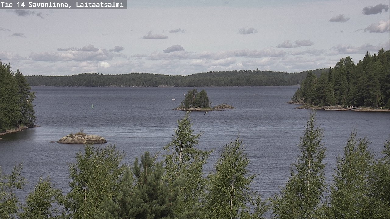 Kelikamerat Kuva Tie 14 Savonlinna, Laitaatsalmi, Savonlinna, Etelä-Savo