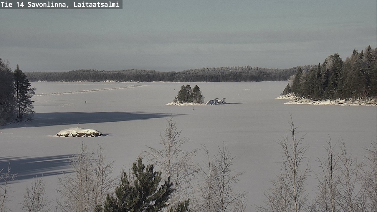 Kelikamerat Kuva Tie 14 Savonlinna, Laitaatsalmi, Savonlinna, Etelä-Savo
