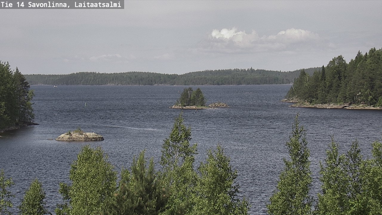 Kelikamerat Kuva Tie 14 Savonlinna, Laitaatsalmi, Savonlinna, Etelä-Savo