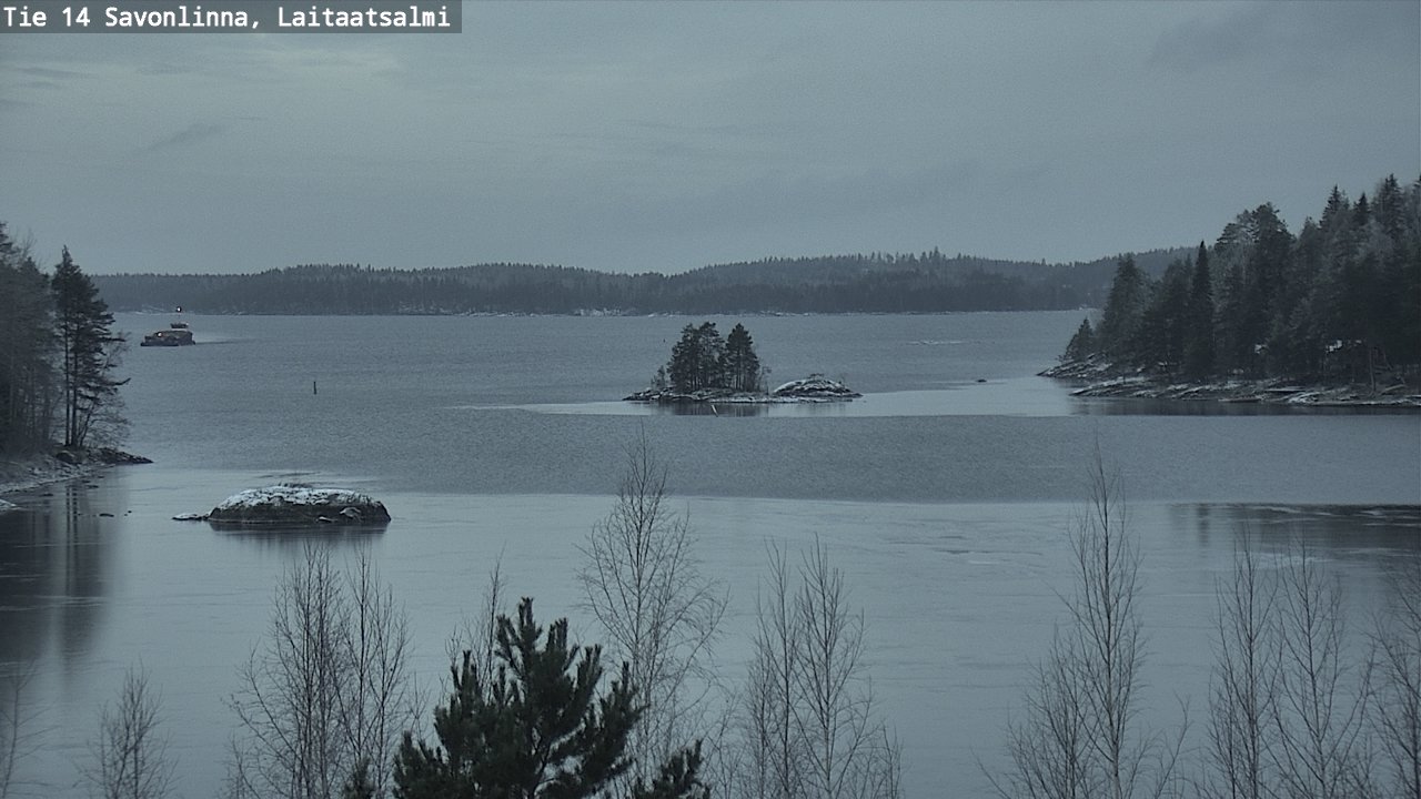 Kelikamerat Kuva Tie 14 Savonlinna, Laitaatsalmi, Savonlinna, Etelä-Savo