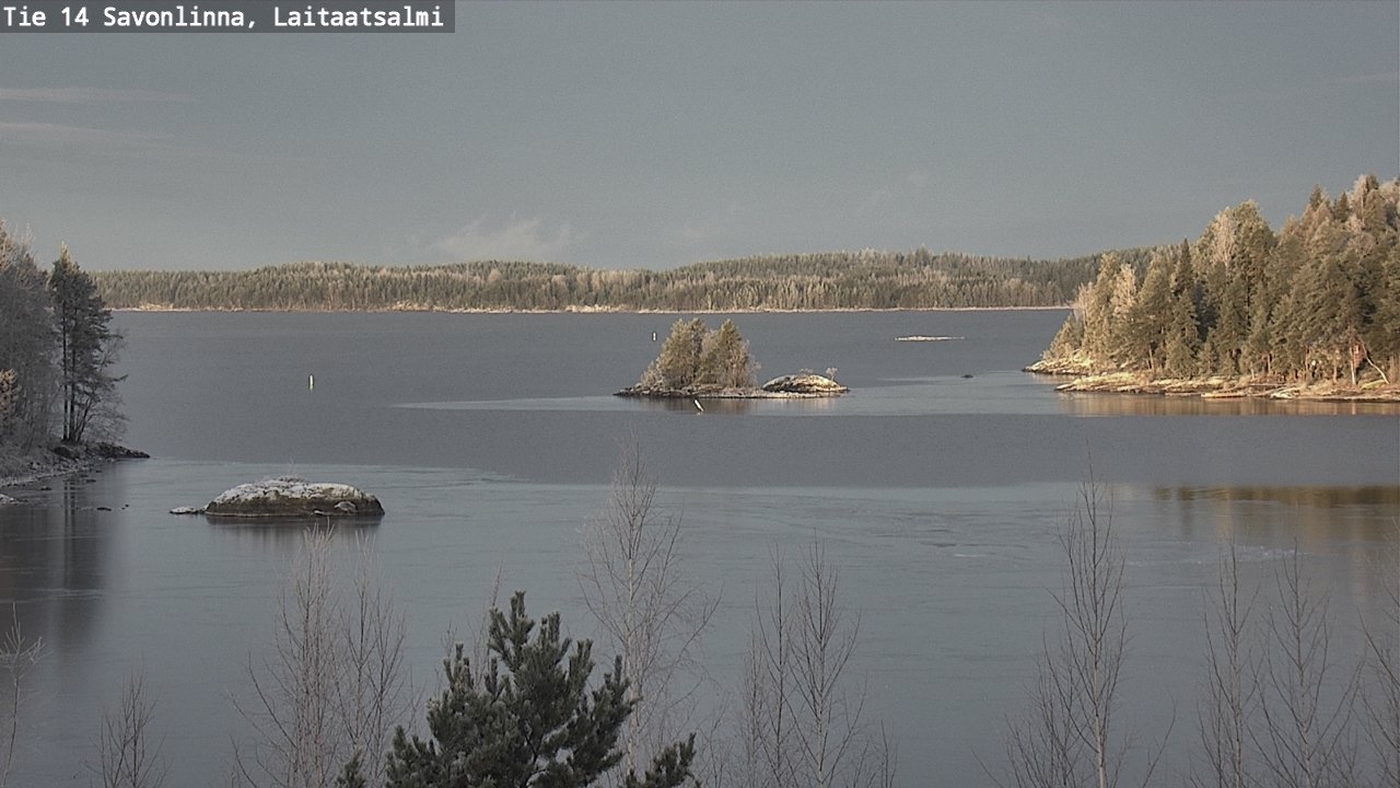 Kelikamerat Kuva Tie 14 Savonlinna, Laitaatsalmi, Savonlinna, Etelä-Savo