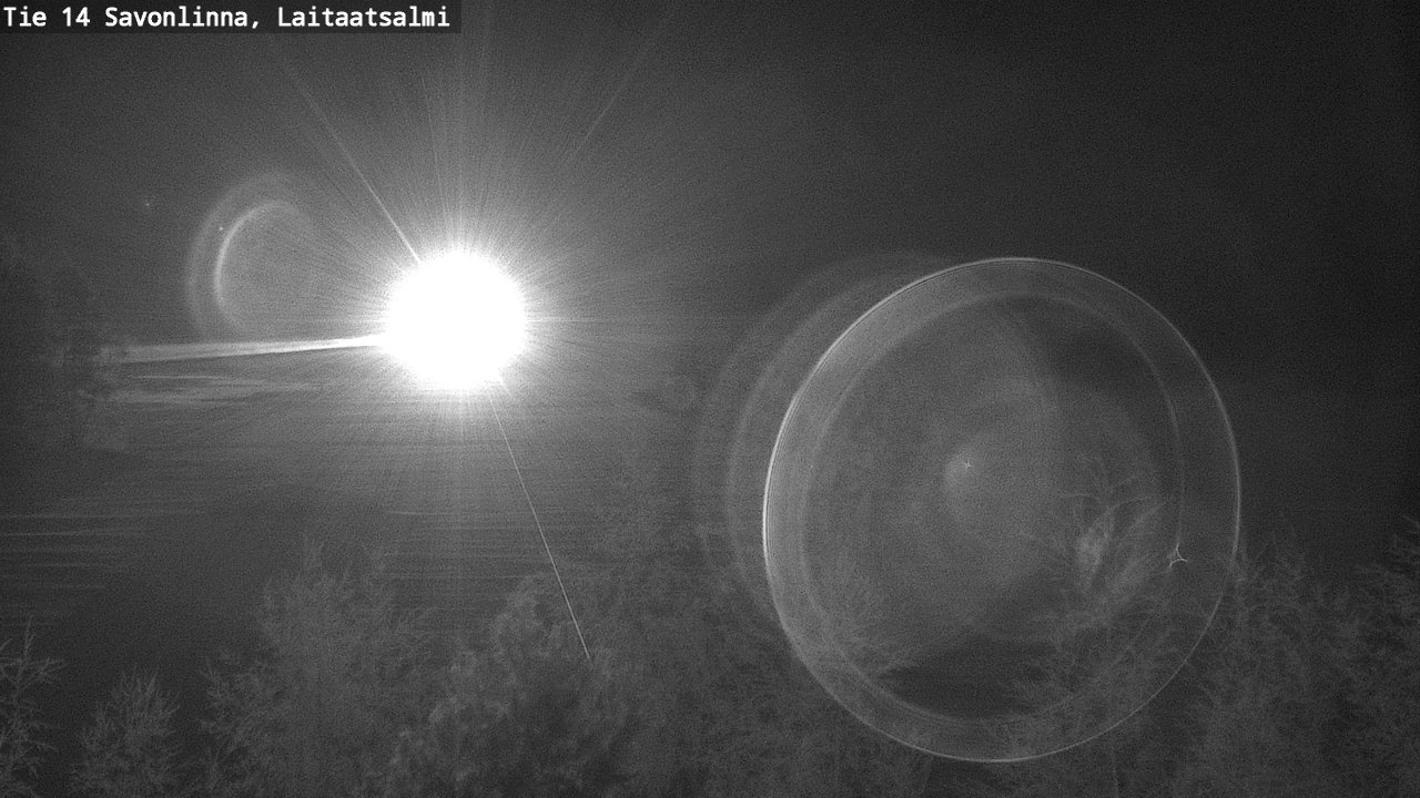 Kelikamerat Kuva Tie 14 Savonlinna, Laitaatsalmi, Savonlinna, Etelä-Savo