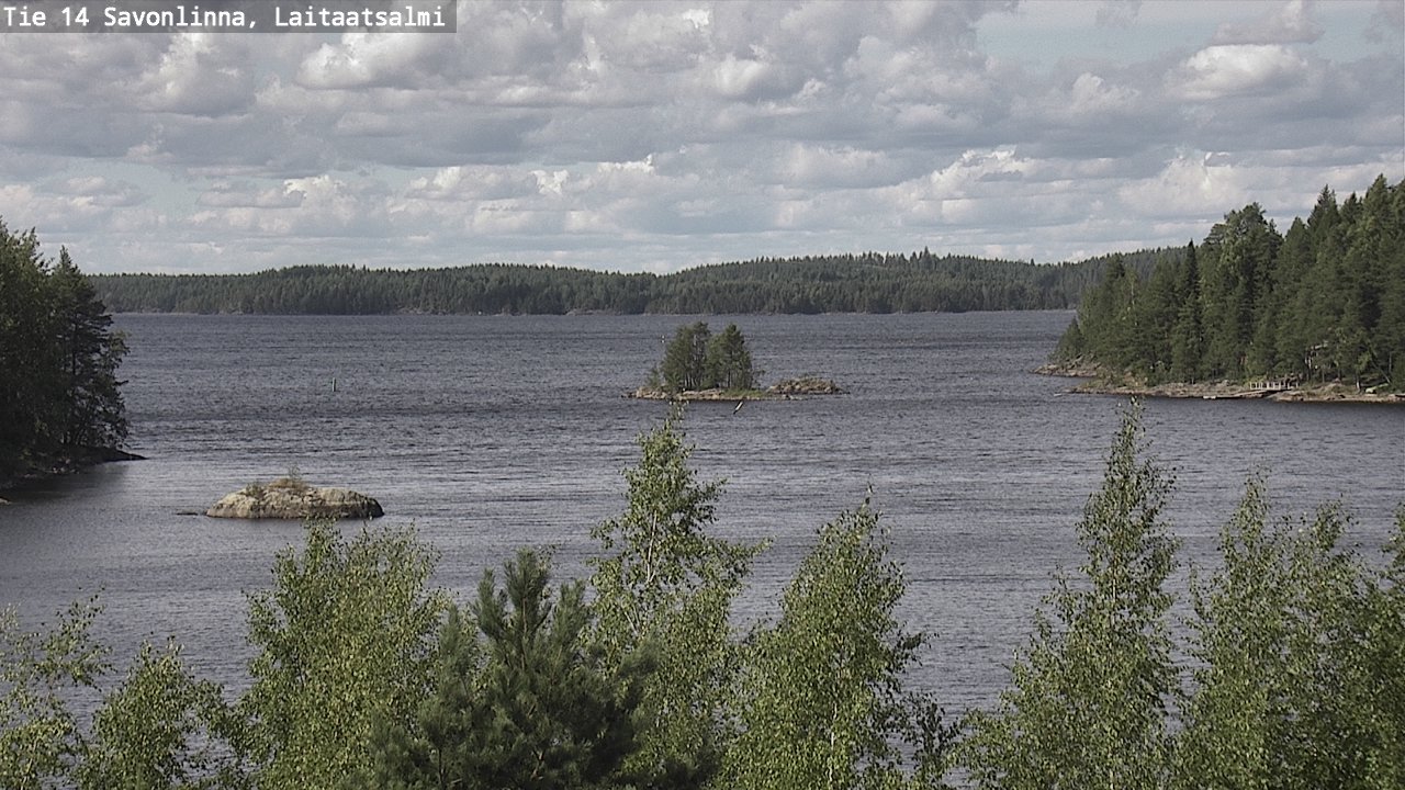 Kelikamerat Kuva Tie 14 Savonlinna, Laitaatsalmi, Savonlinna, Etelä-Savo
