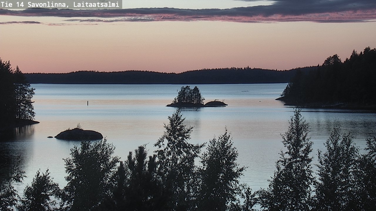 Kelikamerat Kuva Tie 14 Savonlinna, Laitaatsalmi, Savonlinna, Etelä-Savo