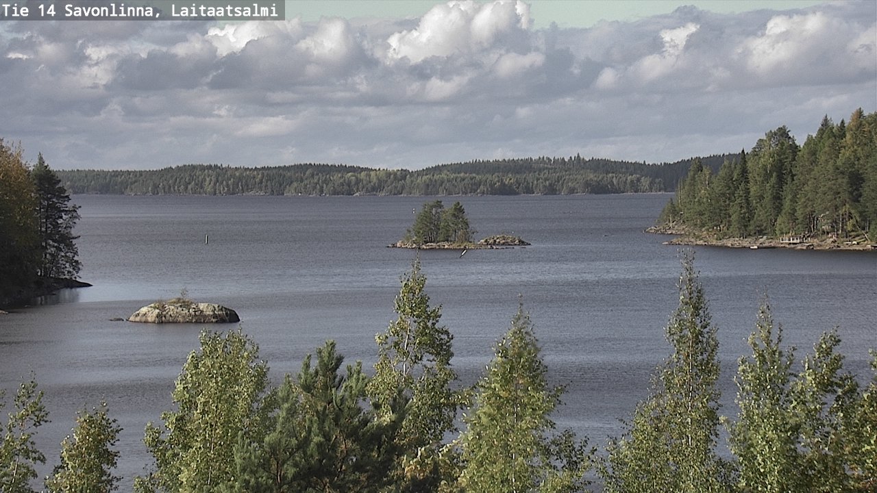 Kelikamerat Kuva Tie 14 Savonlinna, Laitaatsalmi, Savonlinna, Etelä-Savo