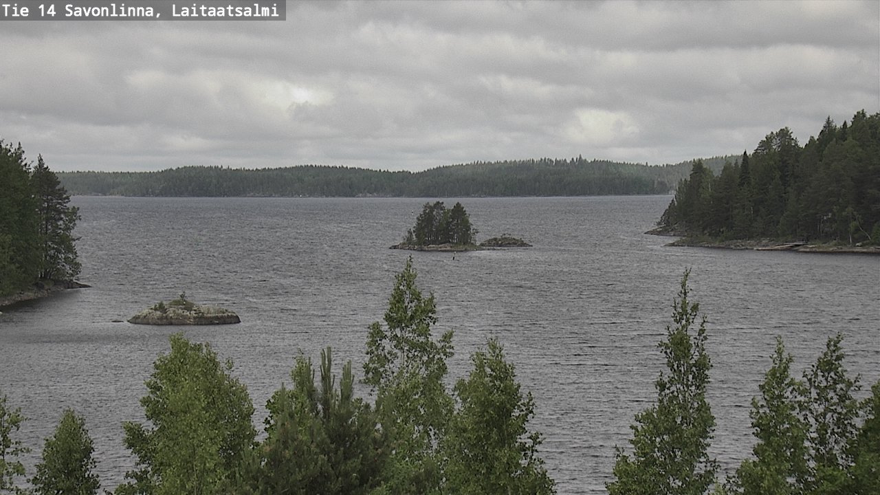 Kelikamerat Kuva Tie 14 Savonlinna, Laitaatsalmi, Savonlinna, Etelä-Savo
