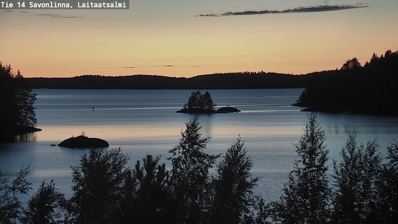 Kelikamerat Kuva Tie 14 Savonlinna, Laitaatsalmi, Savonlinna, Etelä-Savo