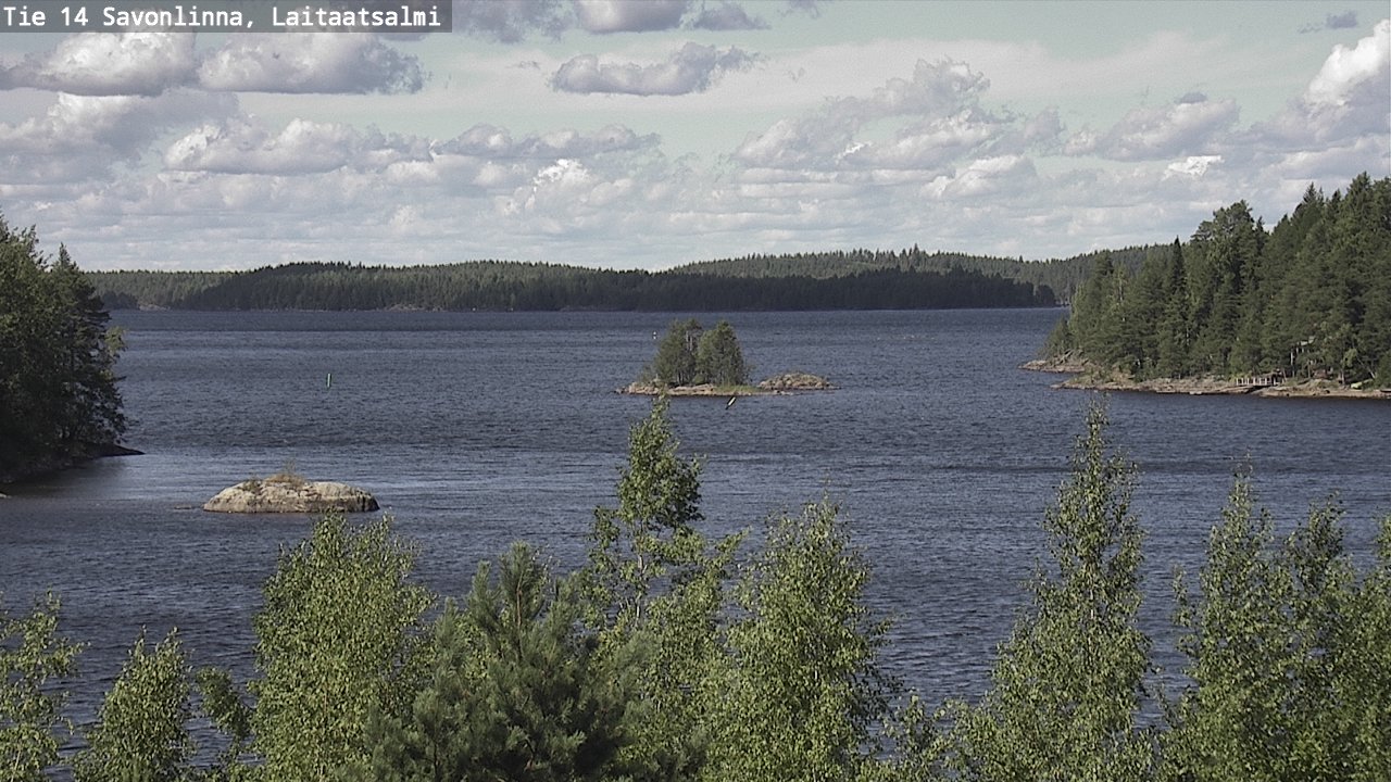 Kelikamerat Kuva Tie 14 Savonlinna, Laitaatsalmi, Savonlinna, Etelä-Savo