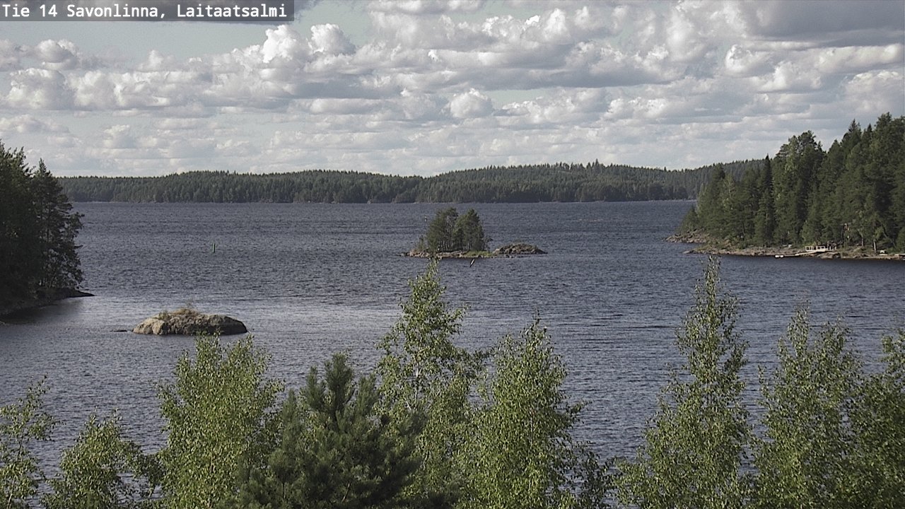 Kelikamerat Kuva Tie 14 Savonlinna, Laitaatsalmi, Savonlinna, Etelä-Savo