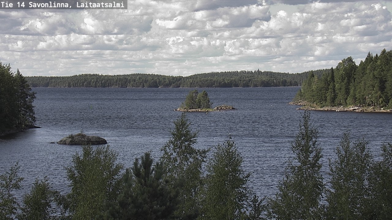 Kelikamerat Kuva Tie 14 Savonlinna, Laitaatsalmi, Savonlinna, Etelä-Savo