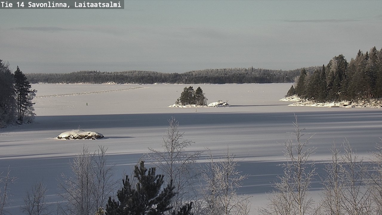 Kelikamerat Kuva Tie 14 Savonlinna, Laitaatsalmi, Savonlinna, Etelä-Savo