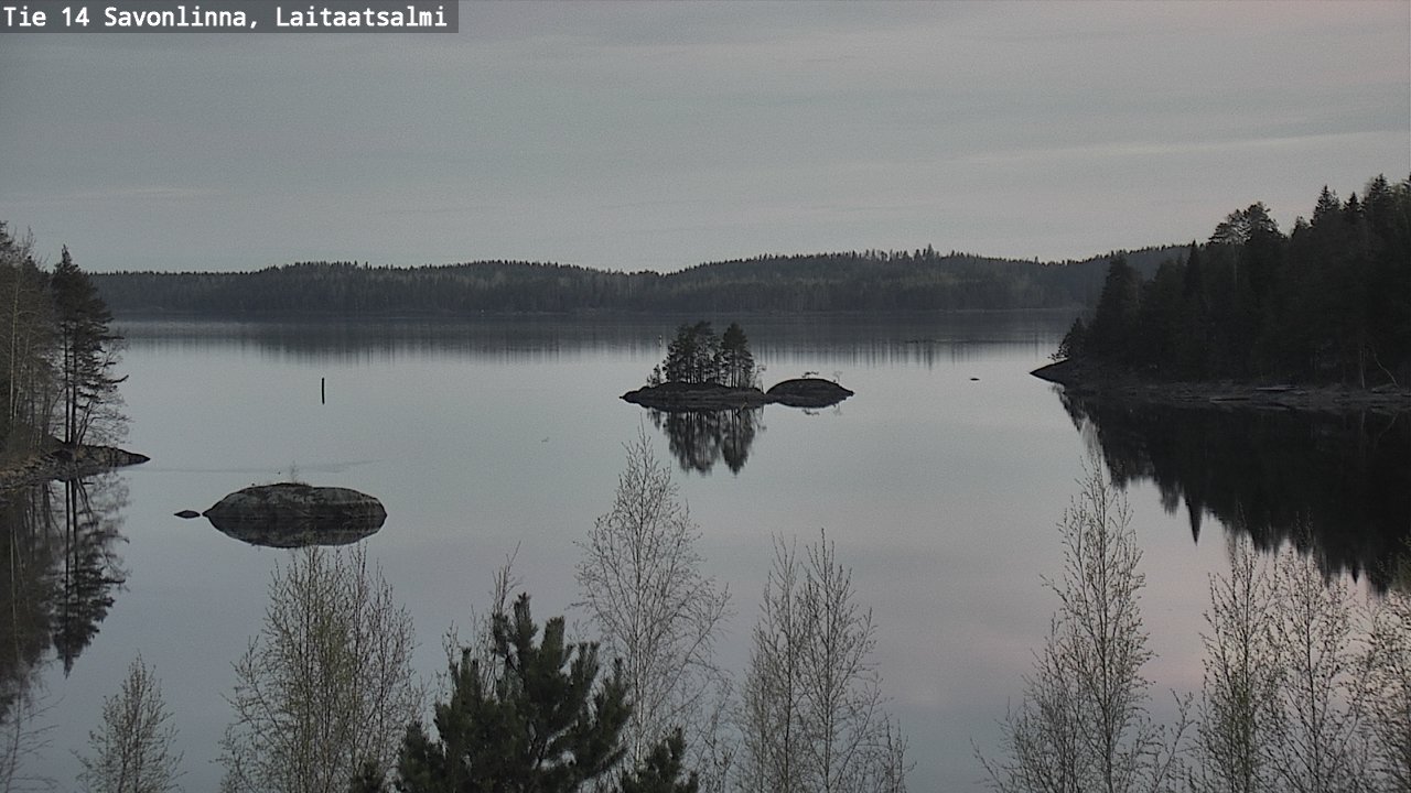 Kelikamerat Kuva Tie 14 Savonlinna, Laitaatsalmi, Savonlinna, Etelä-Savo
