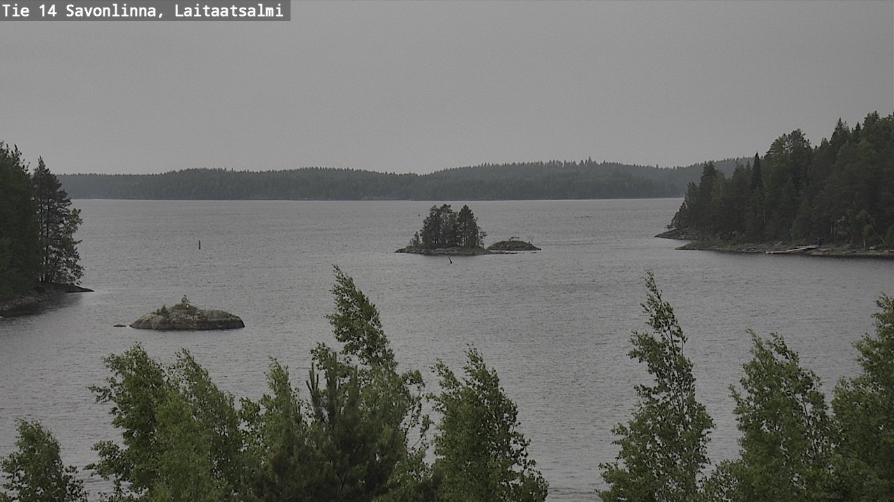 Kelikamerat Kuva Tie 14 Savonlinna, Laitaatsalmi, Savonlinna, Etelä-Savo