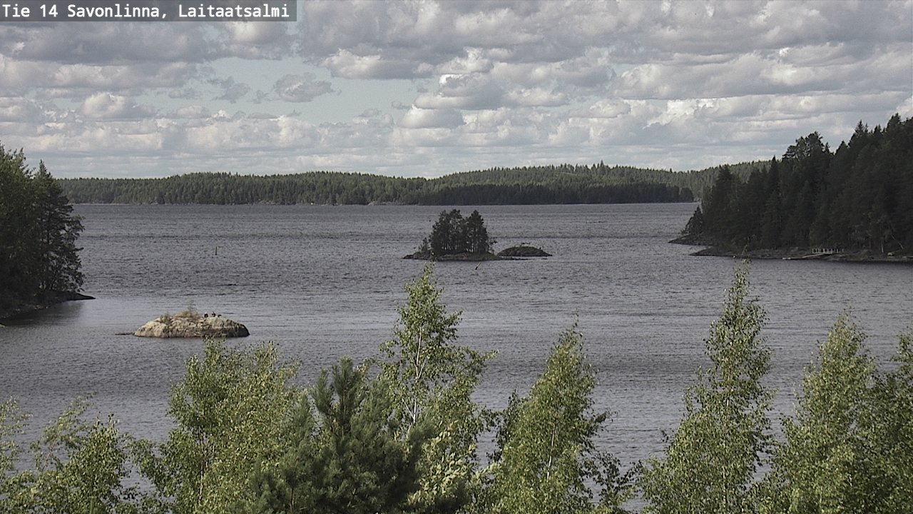 Kelikamerat Kuva Tie 14 Savonlinna, Laitaatsalmi, Savonlinna, Etelä-Savo
