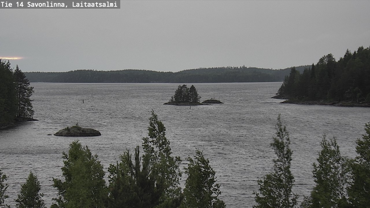 Kelikamerat Kuva Tie 14 Savonlinna, Laitaatsalmi, Savonlinna, Etelä-Savo