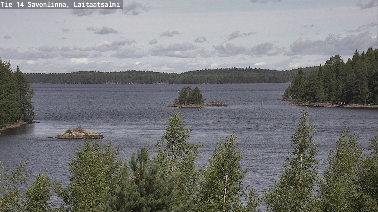 Kelikamerat Kuva Tie 14 Savonlinna, Laitaatsalmi, Savonlinna, Etelä-Savo